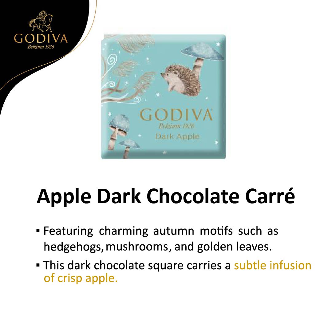GODIVA Mid-Autumn Chocolate Carré Gift Box 16pcs