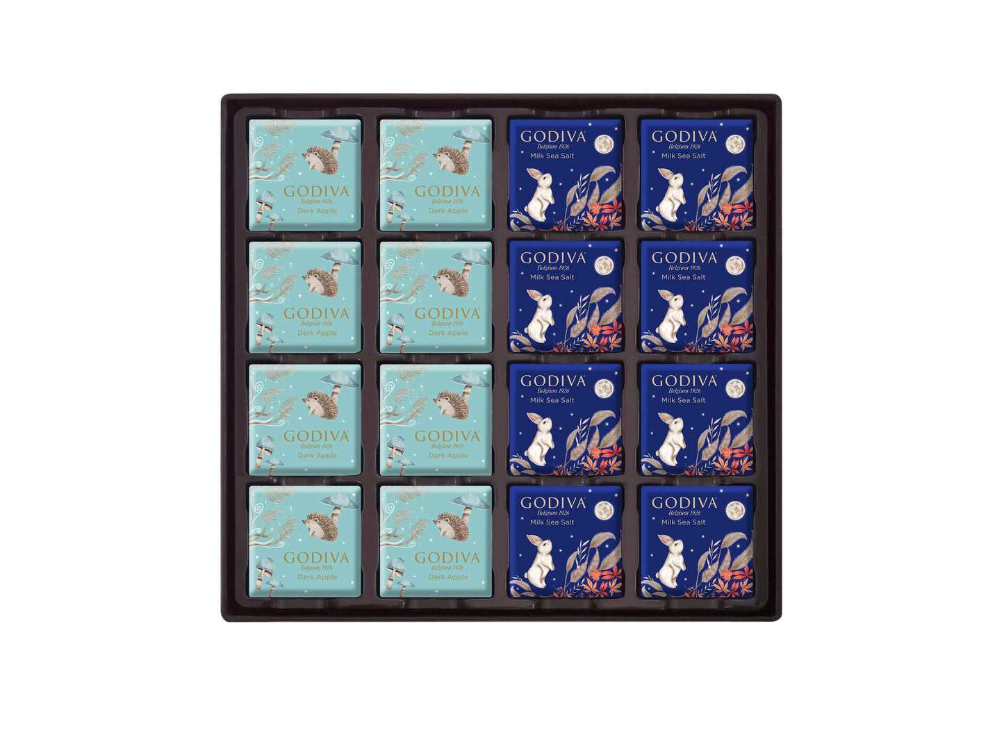 GODIVA Mid-Autumn Chocolate Carré Gift Box 16pcs