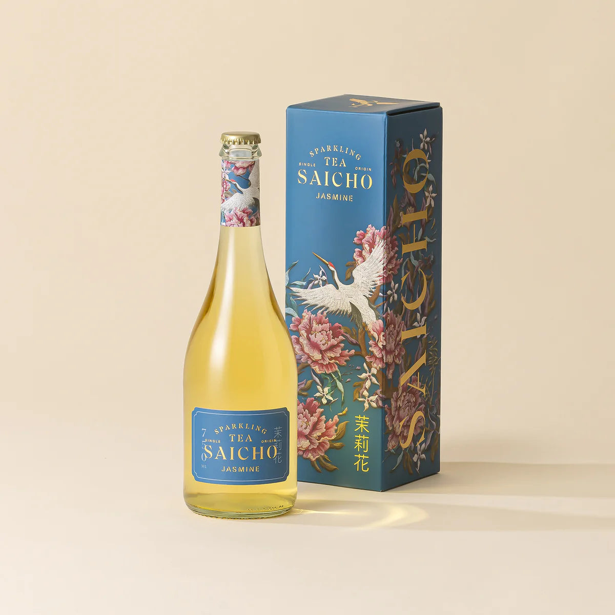 Saicho Jasmine Sparkling Tea 750ML