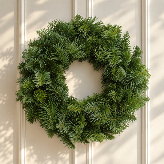 Holland Noble Christmas Wreath (Size: 30-50cm)