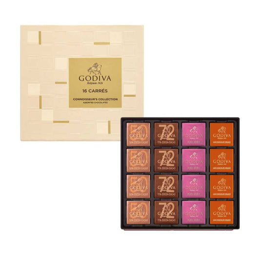 GODIVA Assorted Chocolate Carré Collection 16pcs
