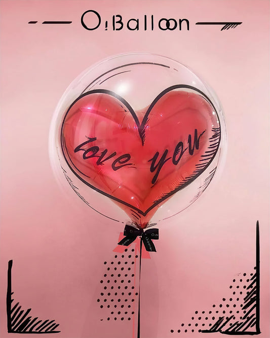 O!Balloon romantic doodle